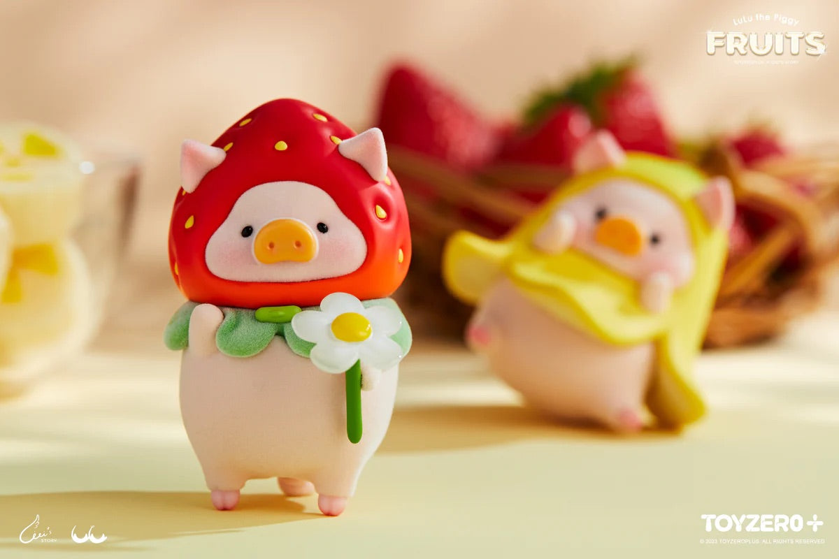 Lulu the Piggy - Fruit Series Strawberry Lulu子豚 – Toy-wave Japan