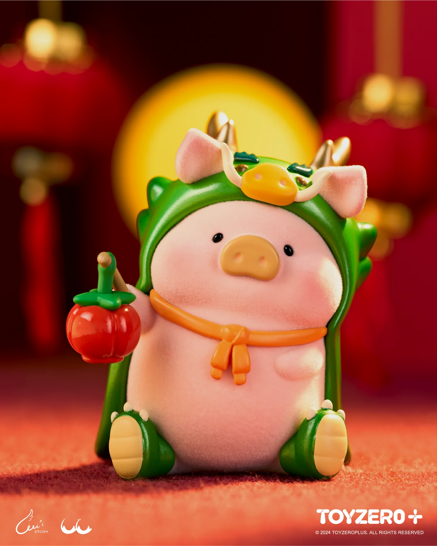 Pre-Order LULU THE PIGGY - YEAR OF DRAGON (open box) Limited Item
