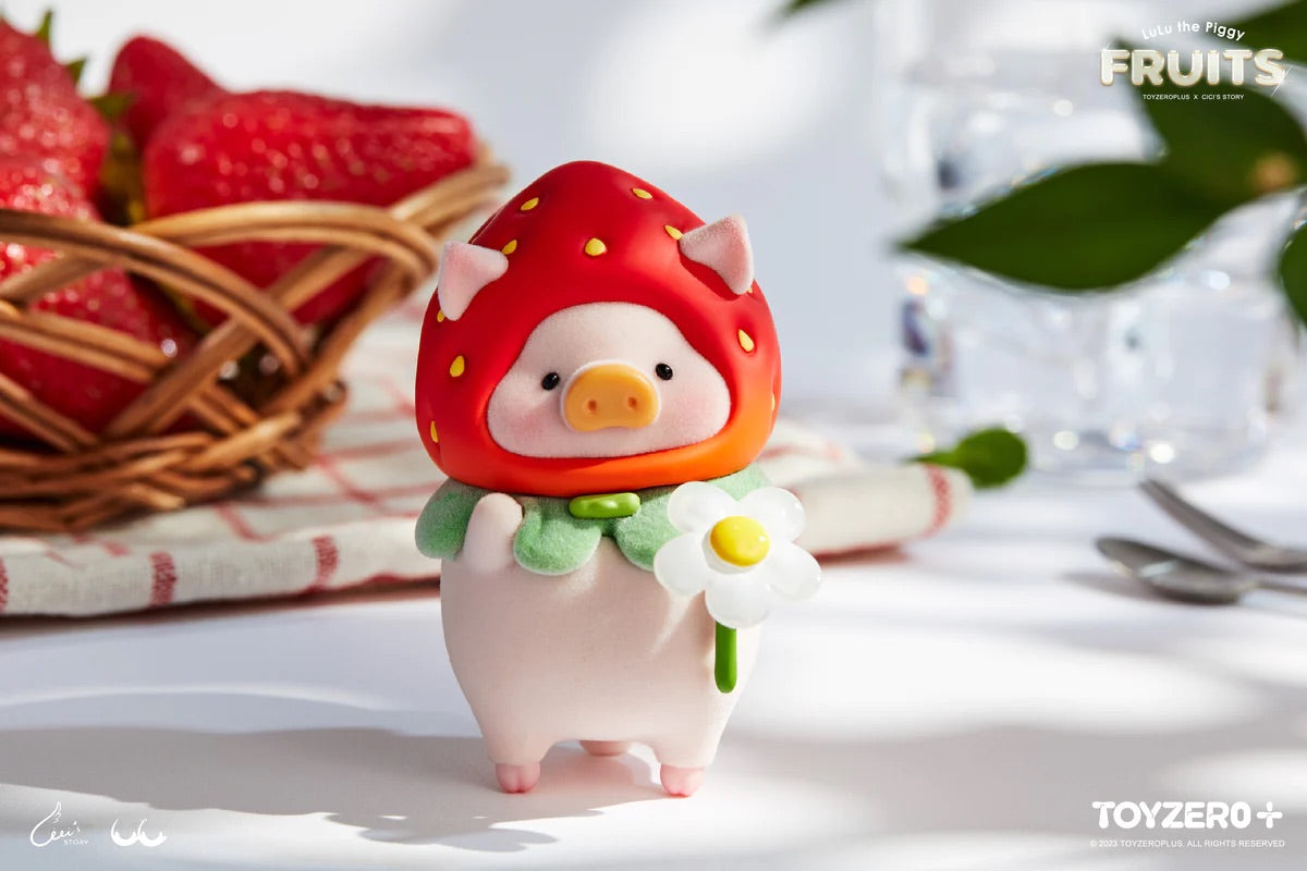 Lulu the Piggy - Fruit Series Strawberry Lulu子豚 – Toy-wave Japan