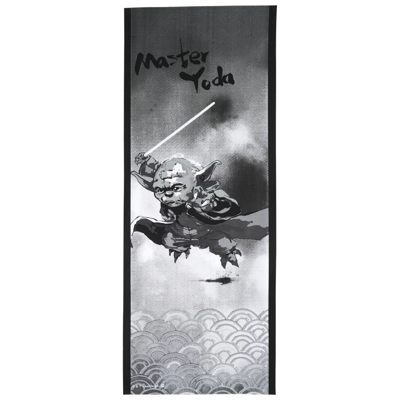 Star Wars Master Yoda Towel Tennugu - Made in Japan