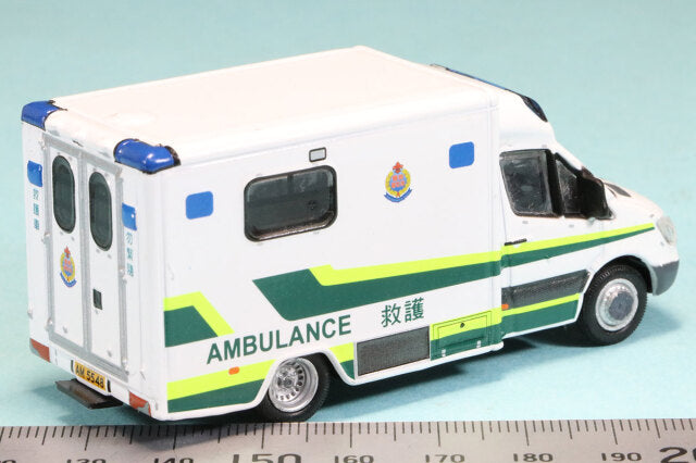 Tiny City - 50 Die-cast Model Car - MERCEDES-BENZ Sprinter Ambulance AMS (AM5548)