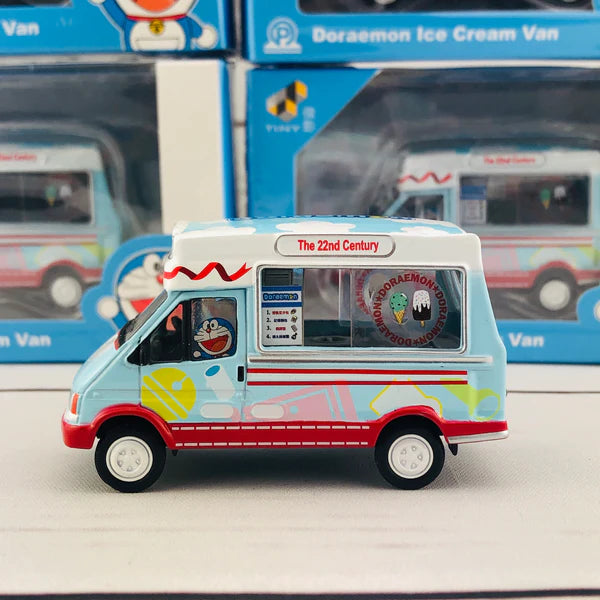 Tiny City - Die-cast Model Car- Doraemon Ice cream truck DORA012