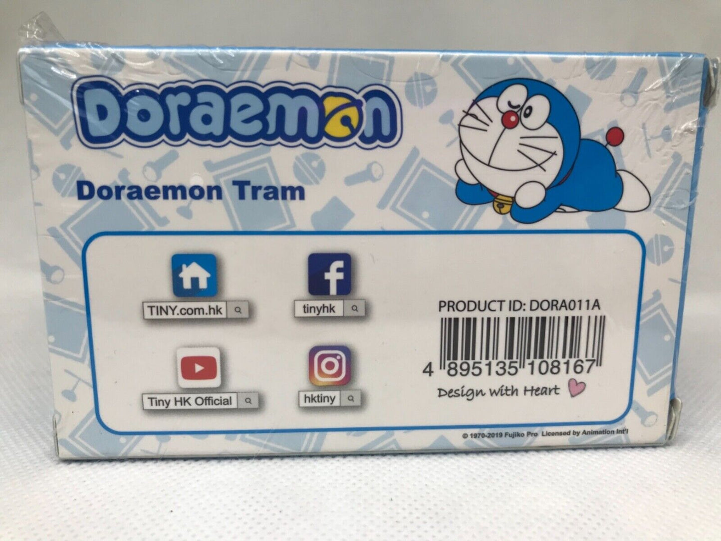 Tiny City - Die-cast Model Car- Doraemon Tram DORA011a
